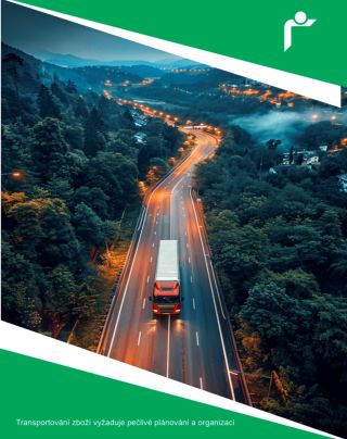 Transportování zboží vyžaduje pečlivé plánování a organizaci#českáreklamka