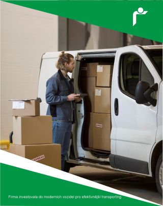 Firma investovala do moderních vozidel pro efektivnější transporting#českáreklamka
