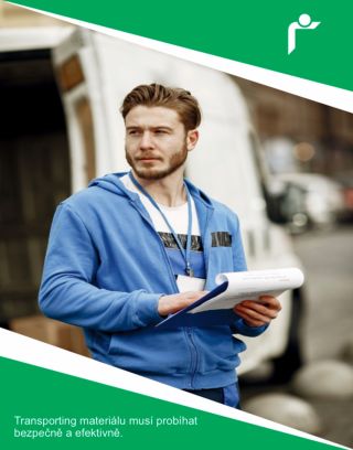 transporting materiálu musí probíhat bezpečně a efektivně#českáreklamka