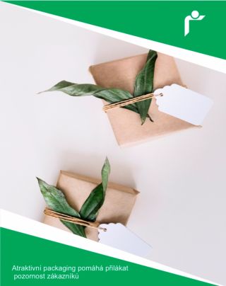 Atraktivní packaging pomáhá přilákat pozornost zákazníků#českáreklamka