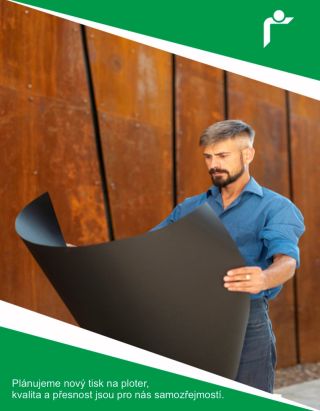 Plánujeme nový tisk na plotr, kvalita a přesnost jsou pro nás samozřejmost#českáreklamka